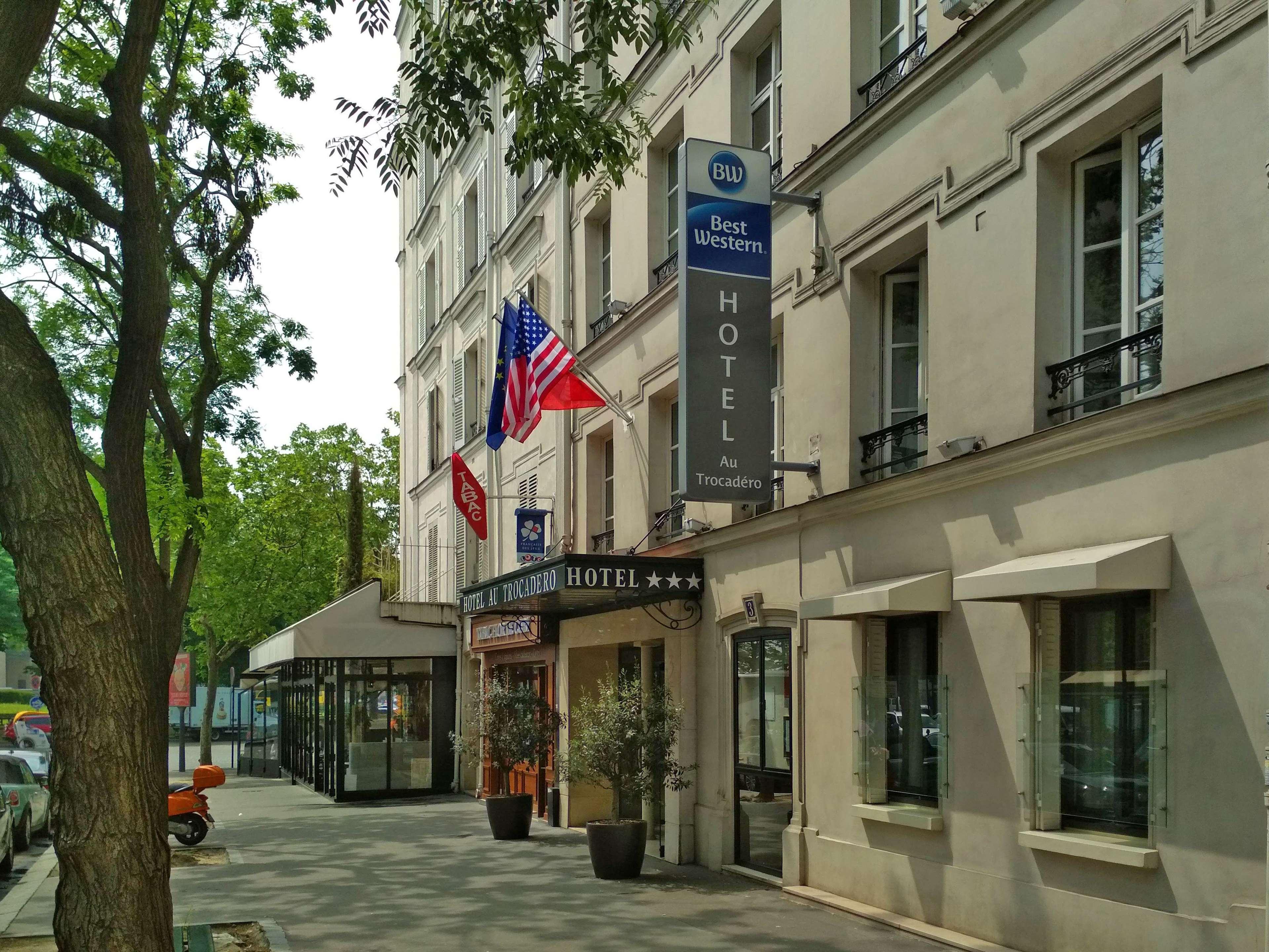 Best Western Au Trocadero Paris Exteriör bild